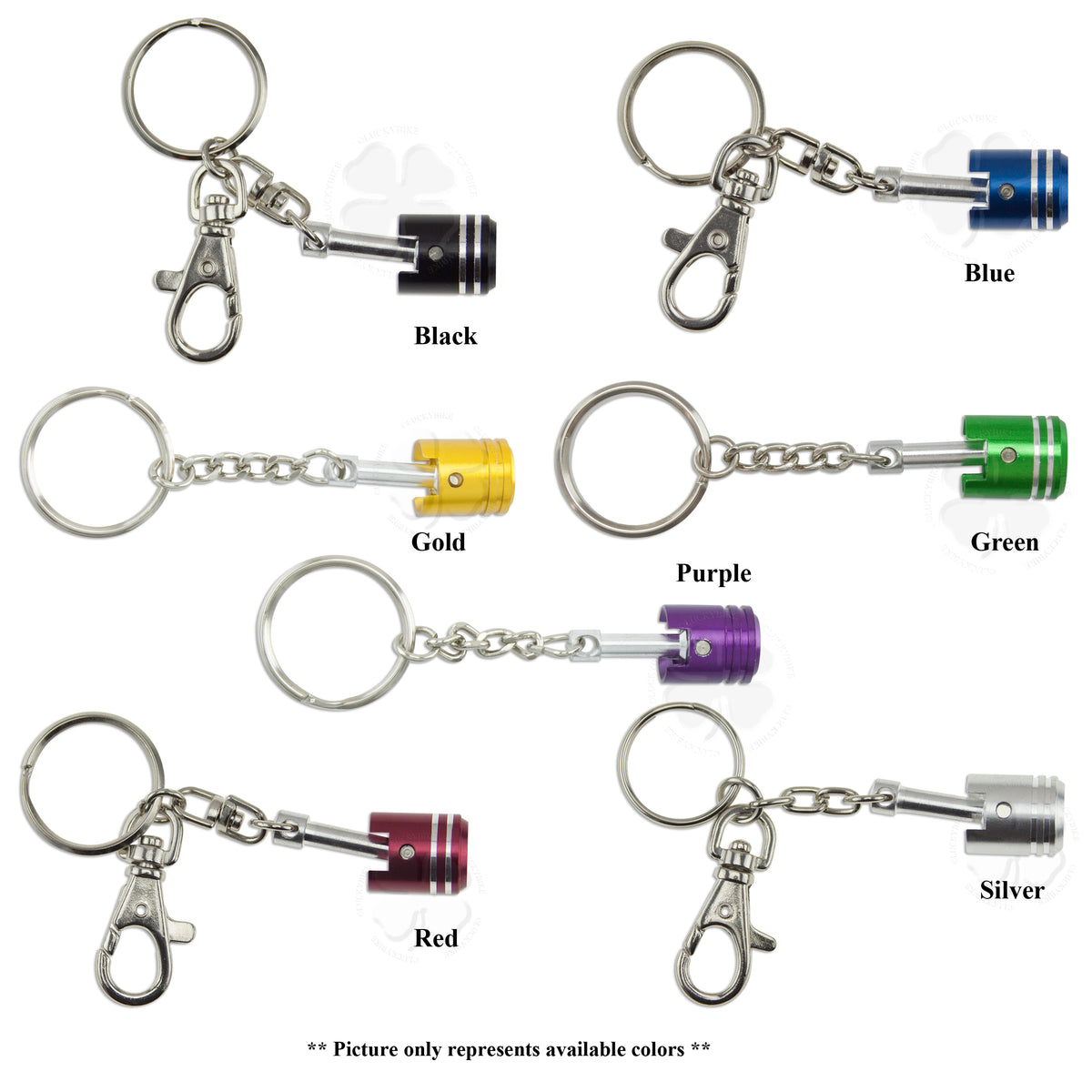 Key Ring - Mini Piston – LuckyBike.com