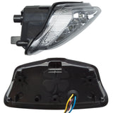 Taillight - Integrated LED - Suzuki GSXR 600 750 1000 35710-37H30 - DOT Smoke