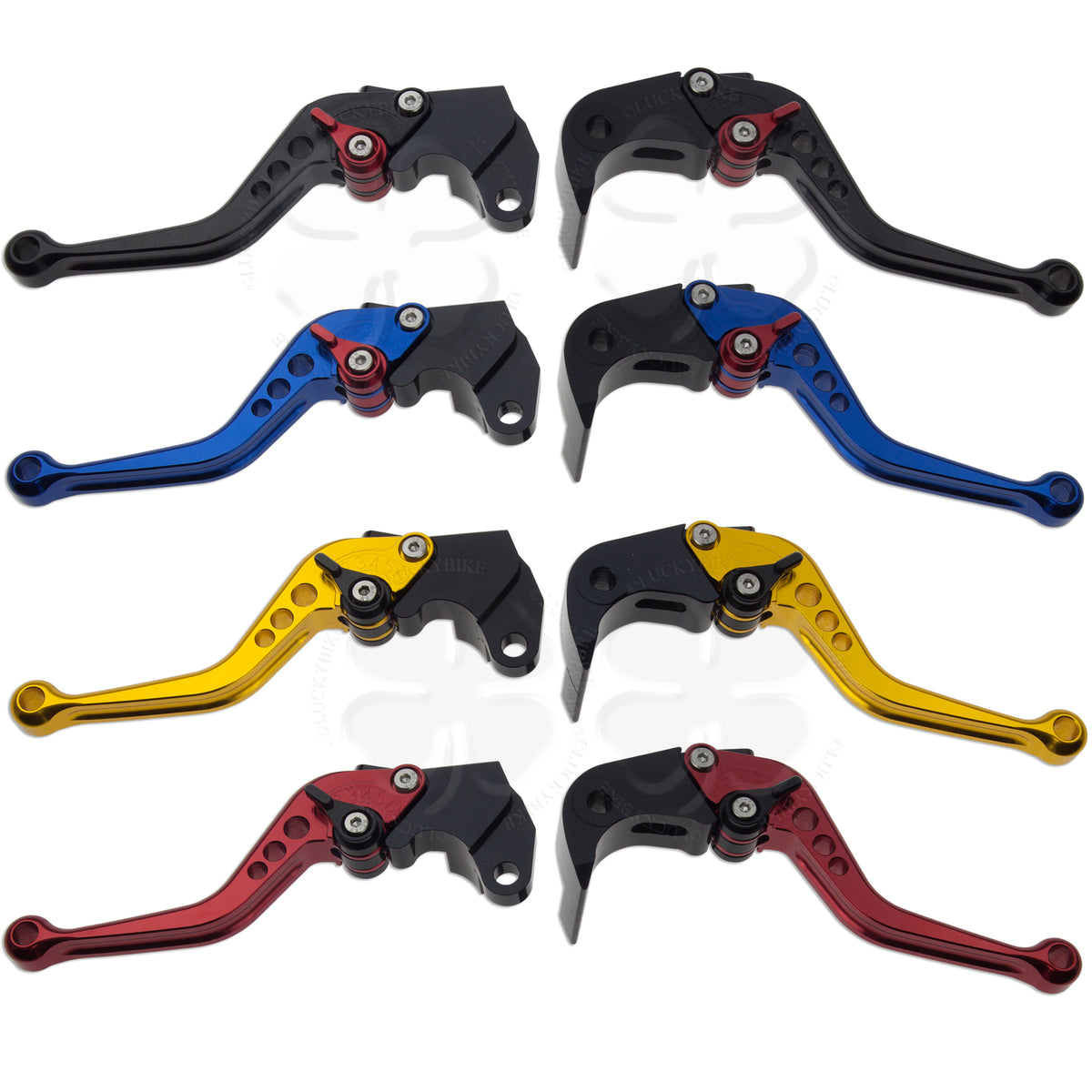 Levier De Frein/embrayage Long CNC Bleu Pour Suzuki GSXR 600 K4 K5 (2004-2005) - Neuf