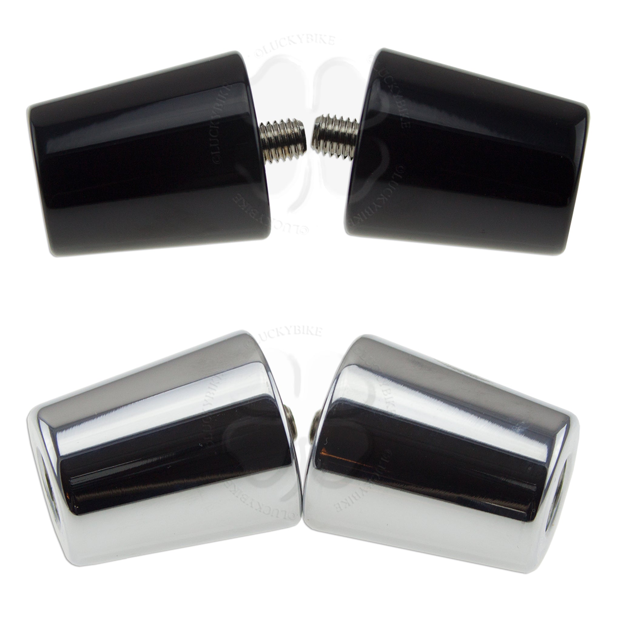 Bar Ends - Kawasaki 8mm - Weighted Anti-Vibration LuckyBike.com Bar Ends - Kawasaki 8mm - Weighted Anti-Vibration LuckyBike.com