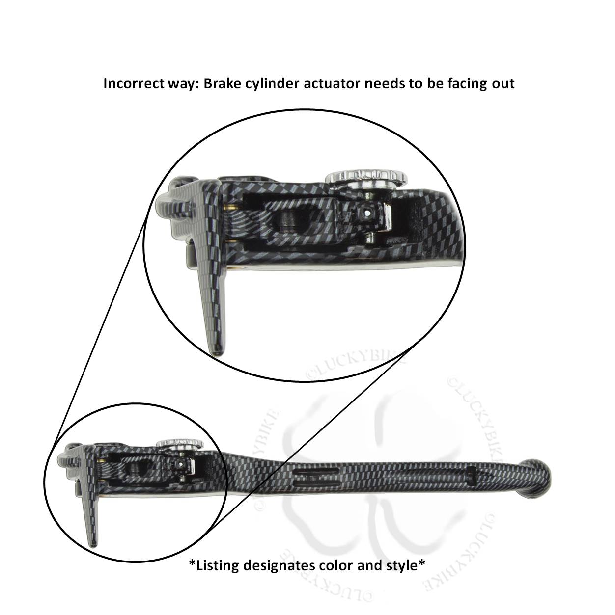 Levers - Brake & Clutch Kawasaki ZX6R 05-06 – LuckyBike.com