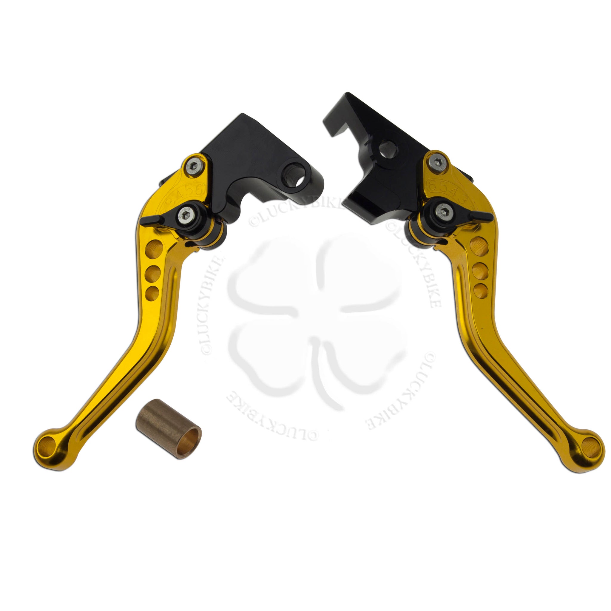Levers - Brake & Clutch Yamaha FZ6 04-09 - CNC Shorty – LuckyBike.com