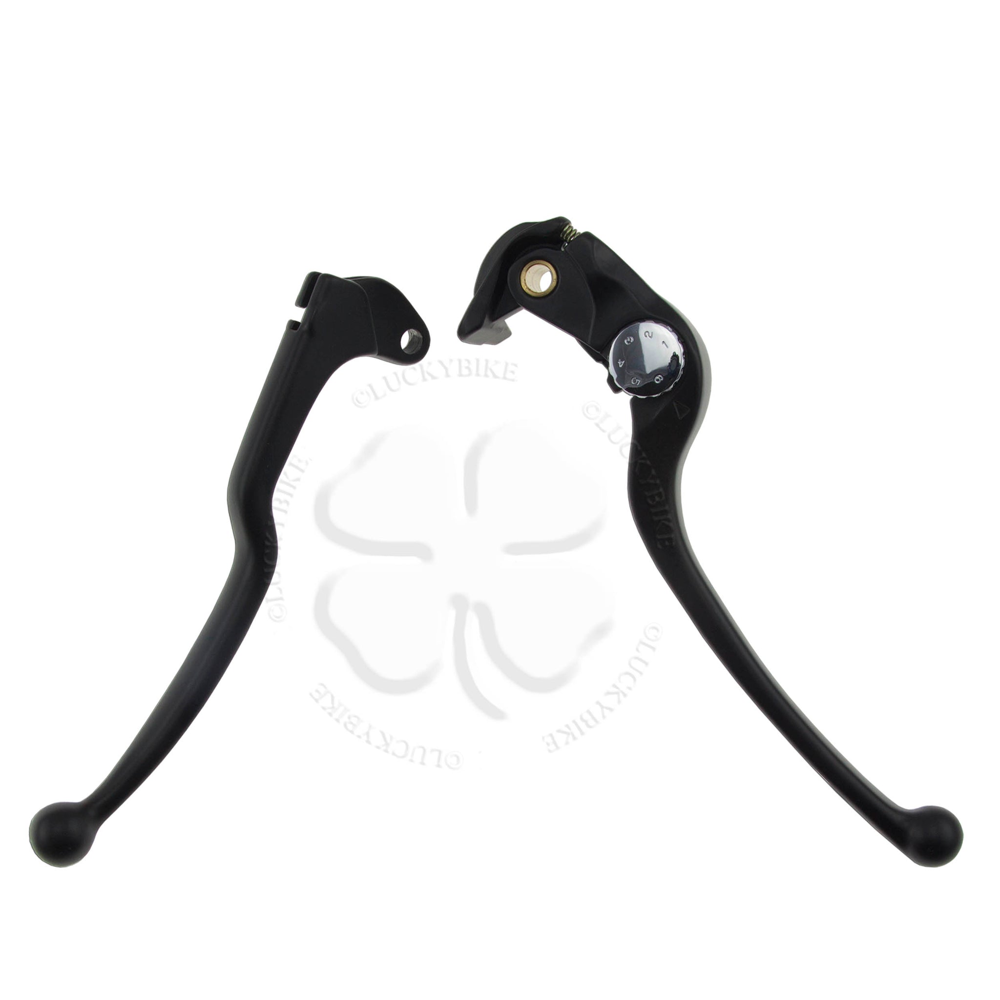 Short Brake & Clutch Lever Set For Suzuki GSX-R 1000 / 600 / 750 (2009-2022) – Black Anodized
