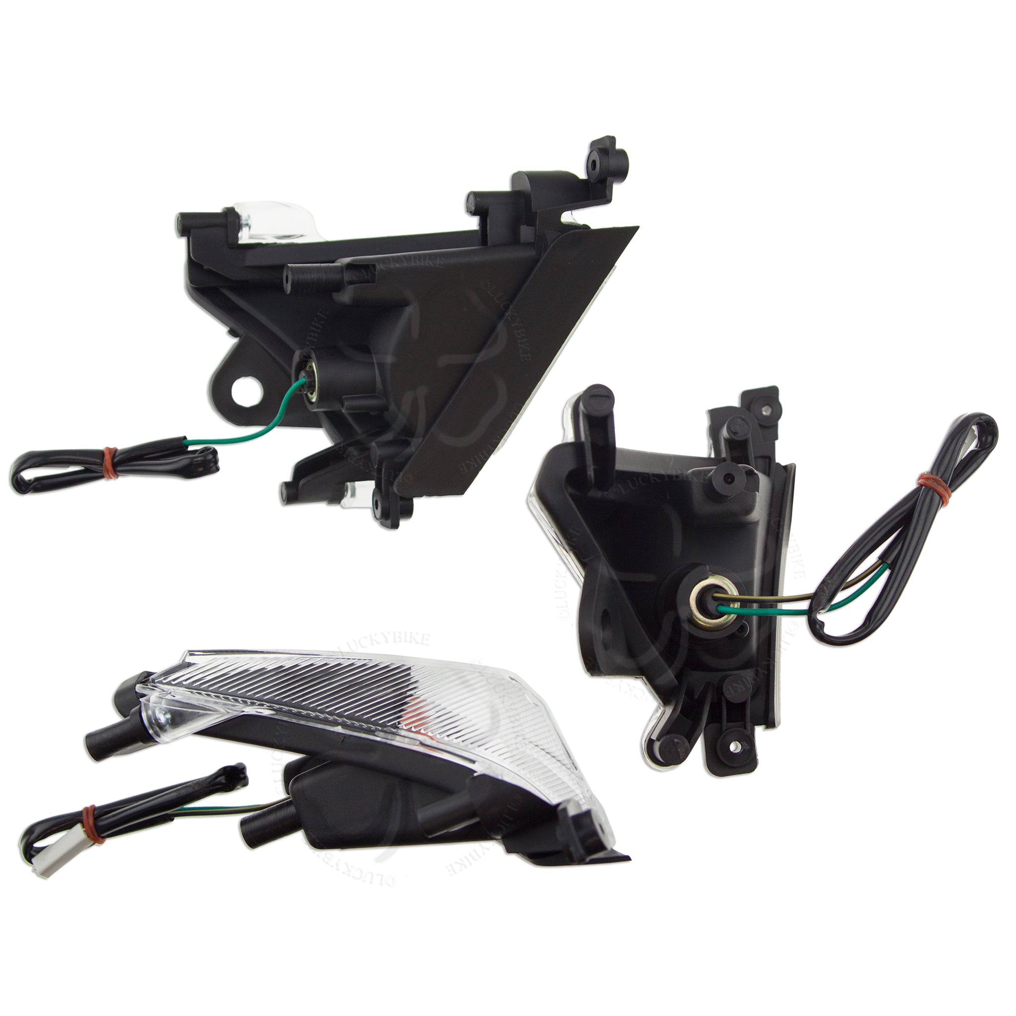 Lighting - Signals - Kawasaki - Front - 04-05 ZX10R - Clear
