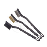 Tool - Cleaning - Detail Brush - 3x Steel Nylon Brass