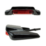 Lighting - Signals - Saddlebag Lid Spoiler Light Kit - Harley 14-19 - Black Red