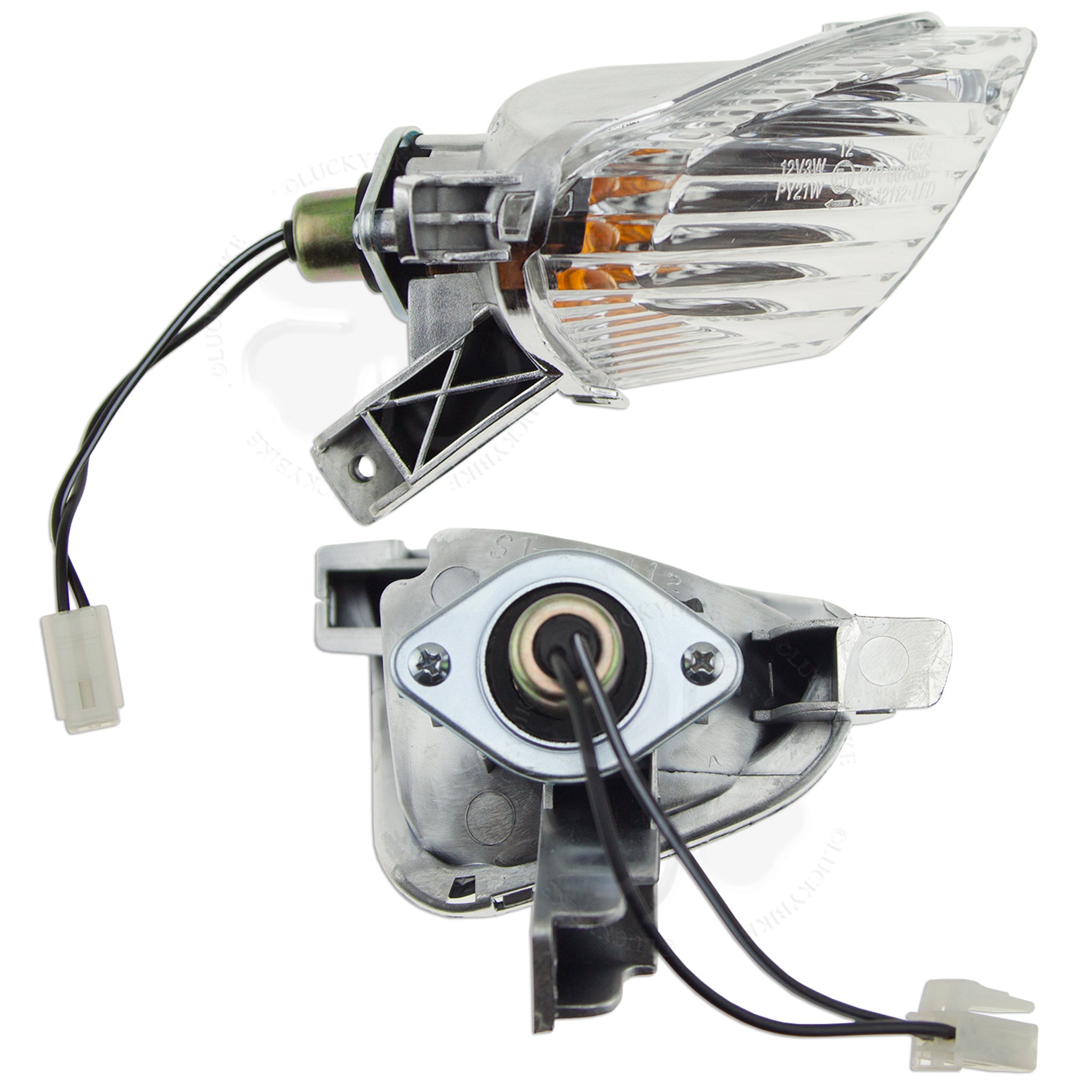 Lighting - Signals - Suzuki - Rear - Complete Unit - Amber Bulb