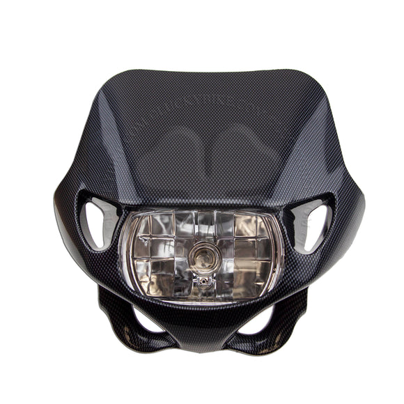 Headlight Fairing - StreetFighter - P15D 35 Watt - Mirage - Carbon Look