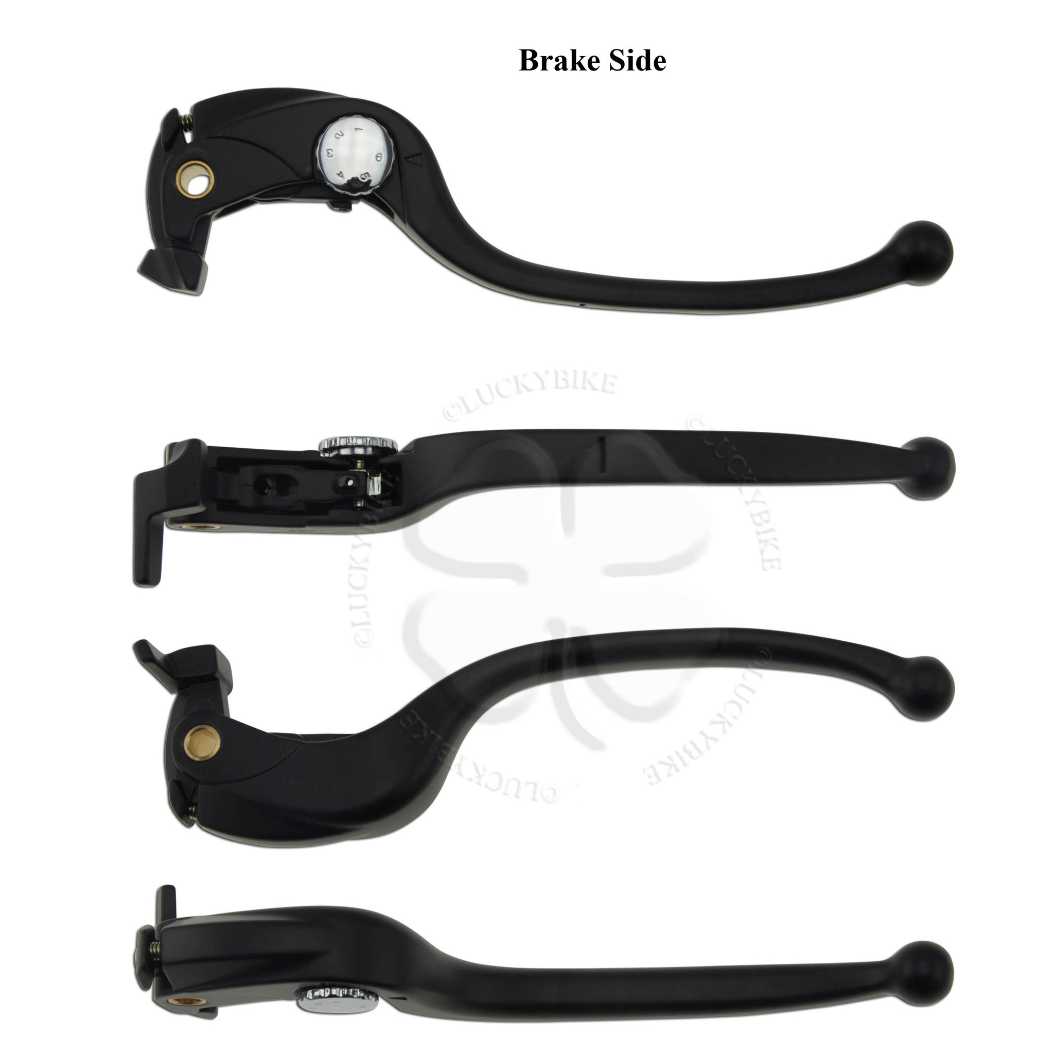 Levers - Brake & Clutch Kawasaki ZX 14 06-19 - Black