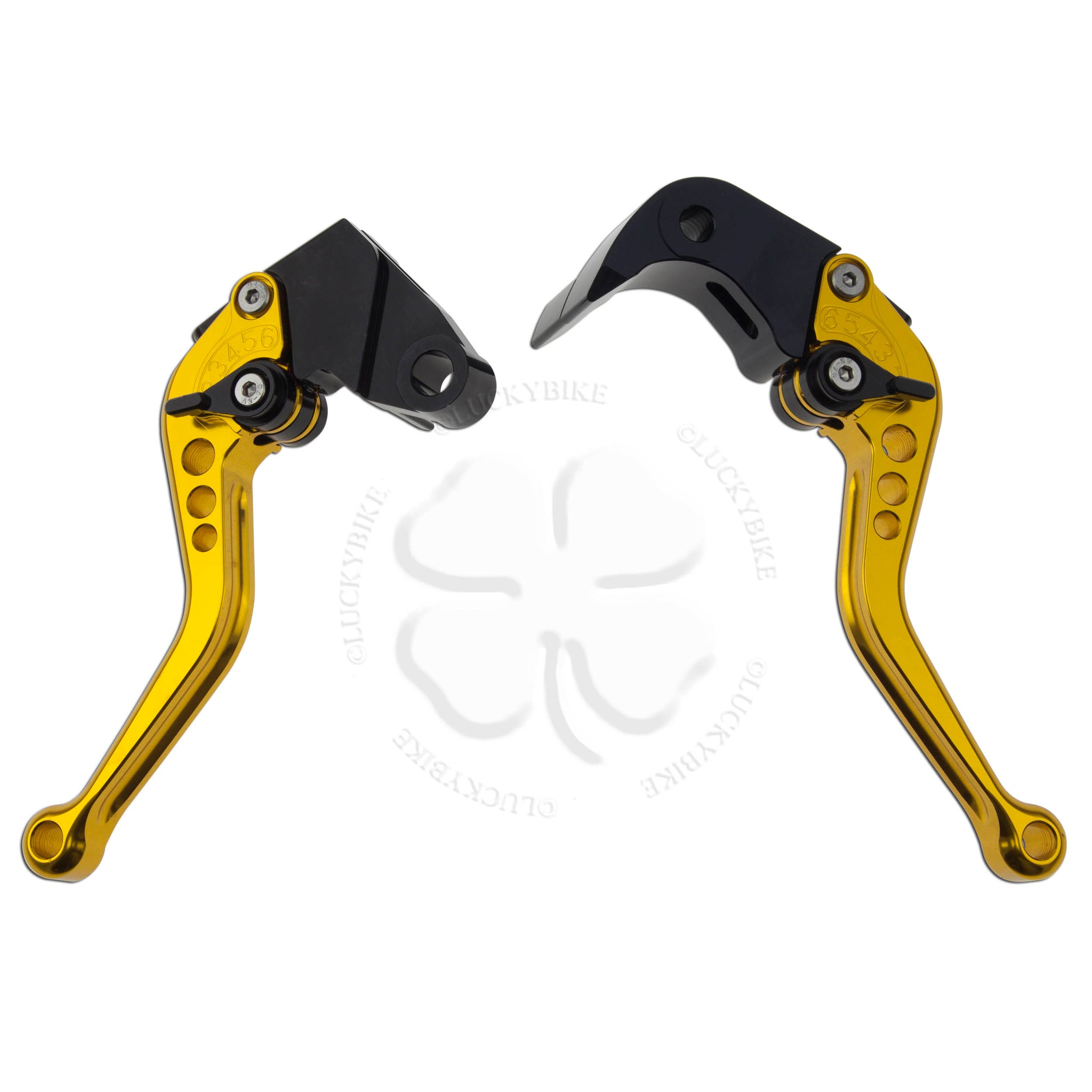 ちびーず Levers - Brake & Clutch Kawasaki ZX6R 05-06 - CNC Shorty