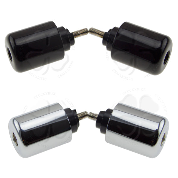 Bar Ends - Honda Half Moon - Weighted Anti-Vibration LuckyBike.com Bar Ends - Honda Half Moon - Weighted Anti-Vibration LuckyBike.com