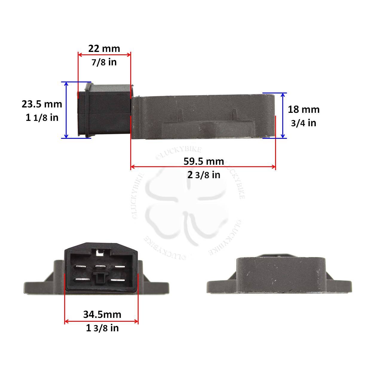 Motorrad Gleichrichter Für Honda NT650 Deauville & CBR600F - OEM 31600-MV4-010
