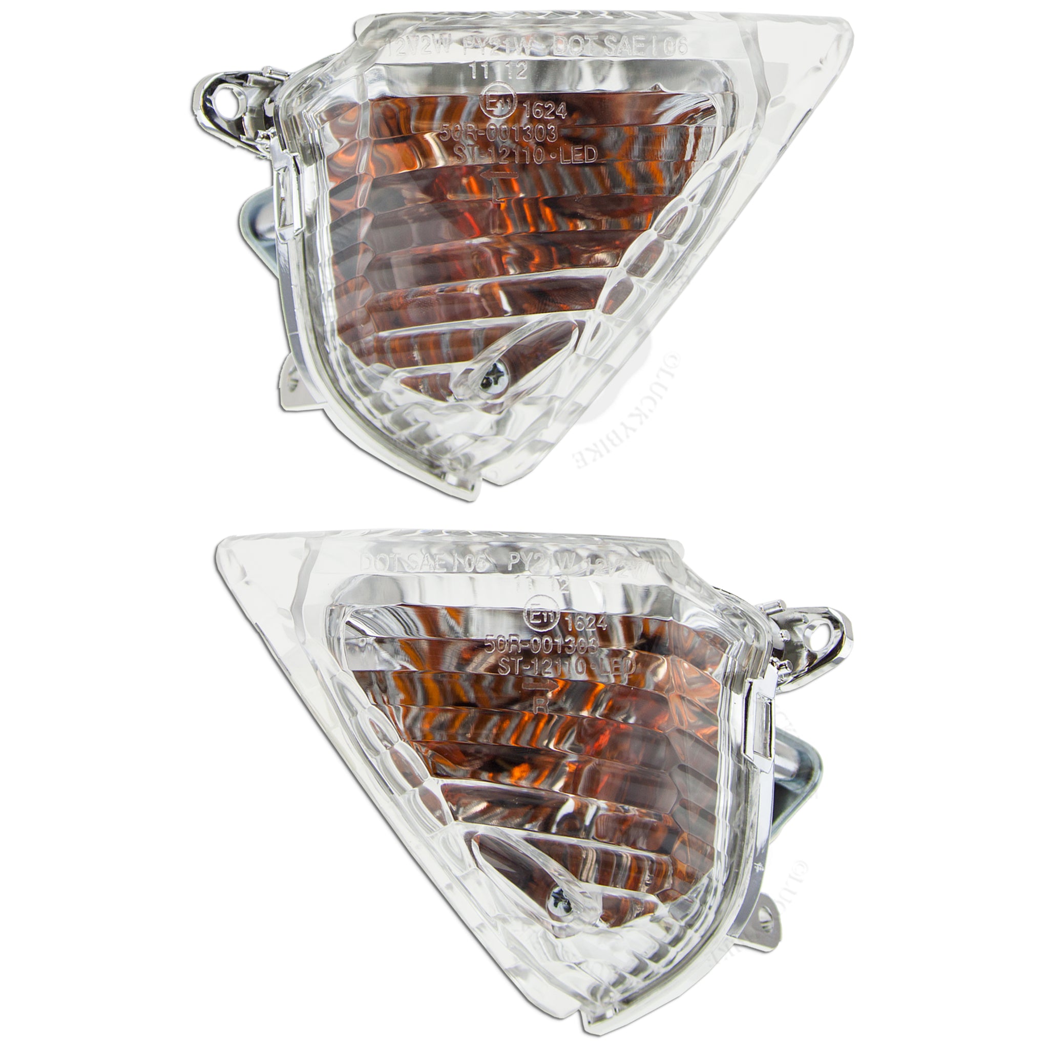 Lighting - Signals - Suzuki - Rear - Complete Unit - Amber Bulb