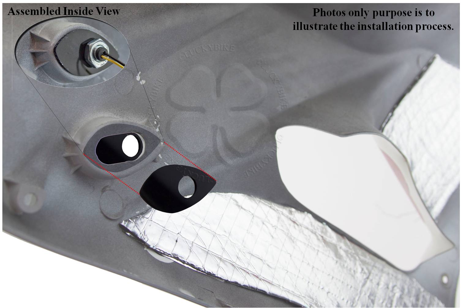 Intermitente Halogeno Motocicleta Intermitente Delantero Completo Para Kawasaki KLE 500, ZX-6R, ZX-7R, ZX-9R, ZXR 400/750 Intermitente Completo