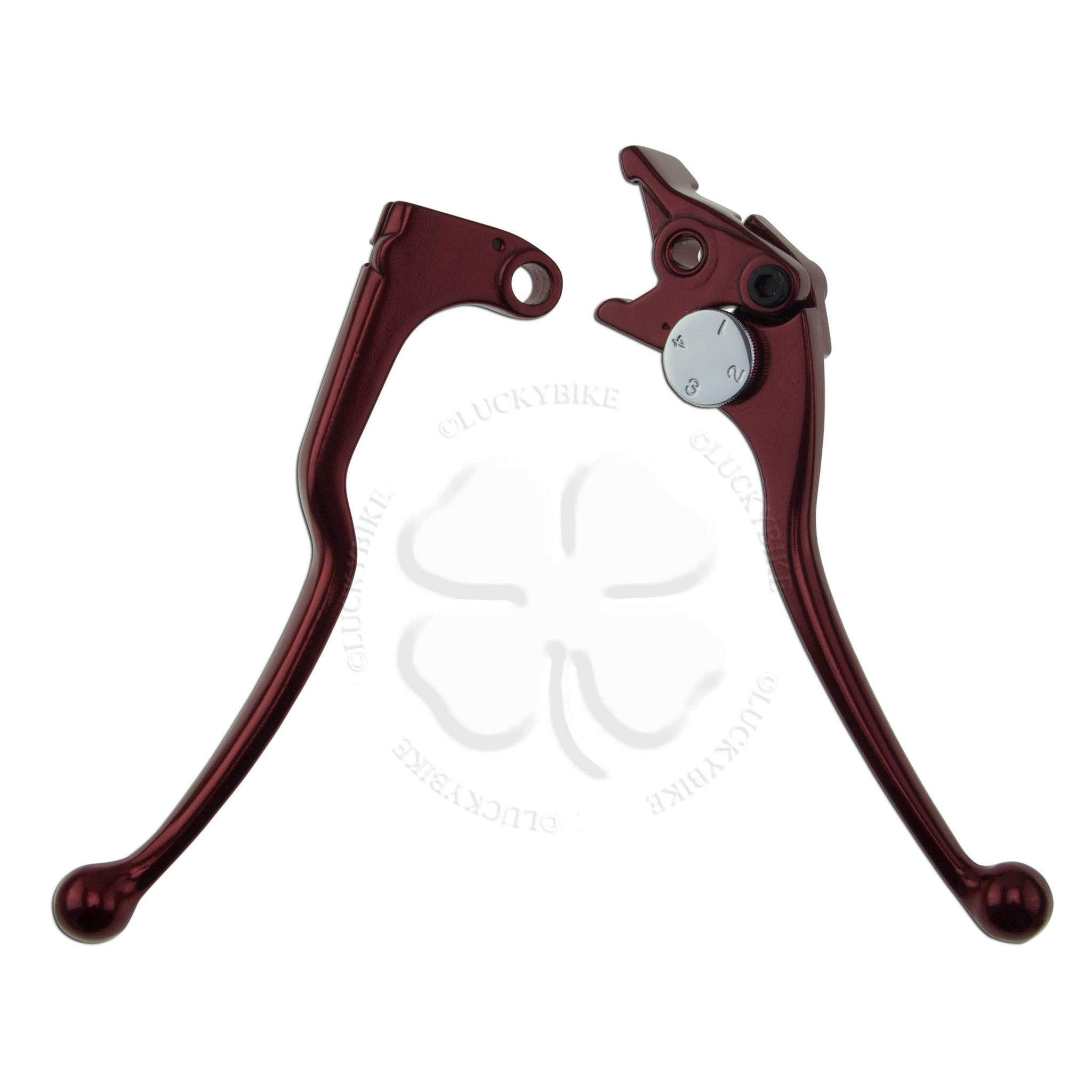 Leviers Longs CNC Bleus Pour Yamaha FJR 1300 (2003 Uniquement) - Kit De Rechange Style Sport - Neuf, Fabriqué En France