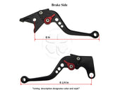 Levers - Brake & Clutch Yamaha R1 02-03 R6 99-04 - CNC Shorty