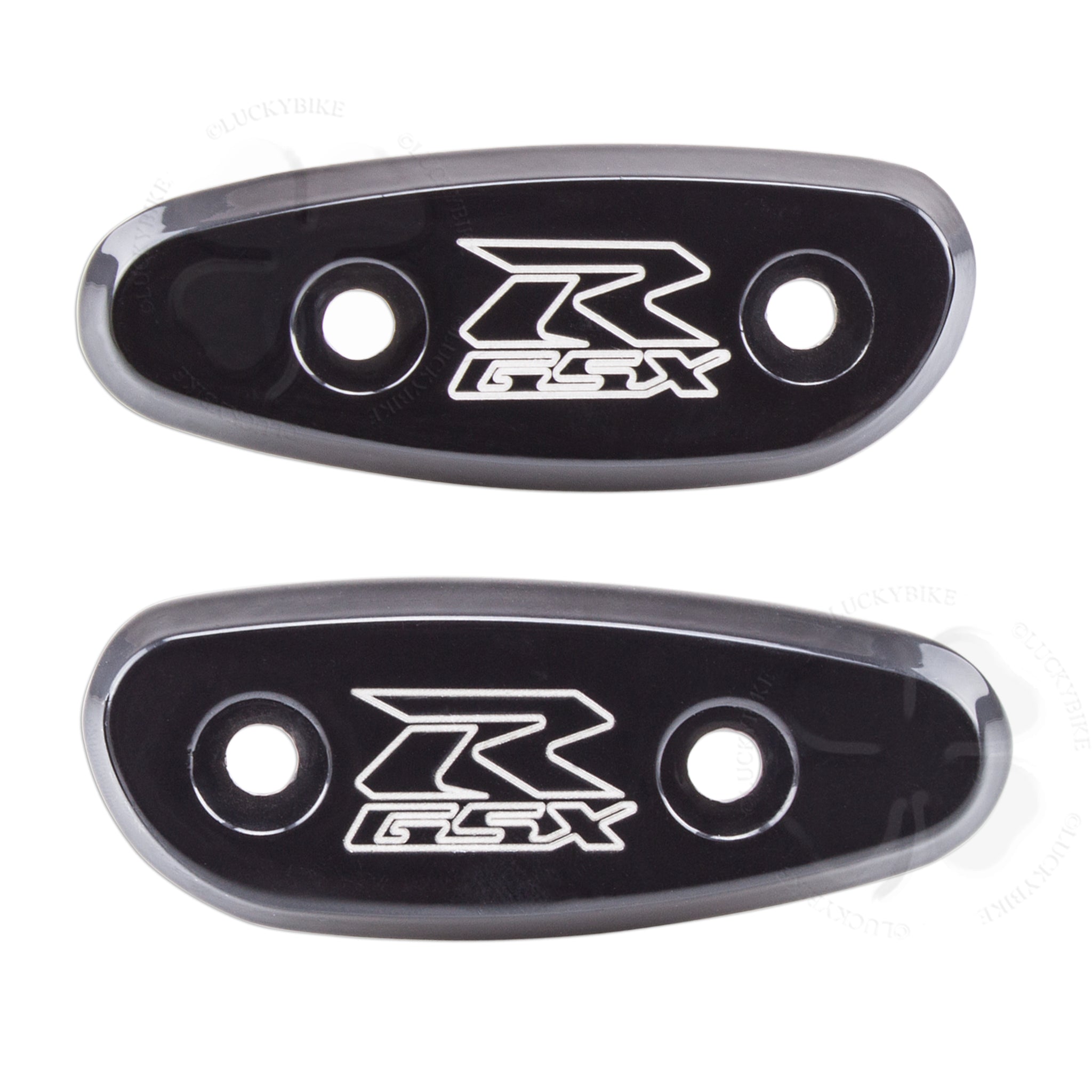 thumbnail image 2 of Carbon Fiber Mirror Block Off Plates For Suzuki GSX-R 600/750/1000 (2006-2008) 2 of 10